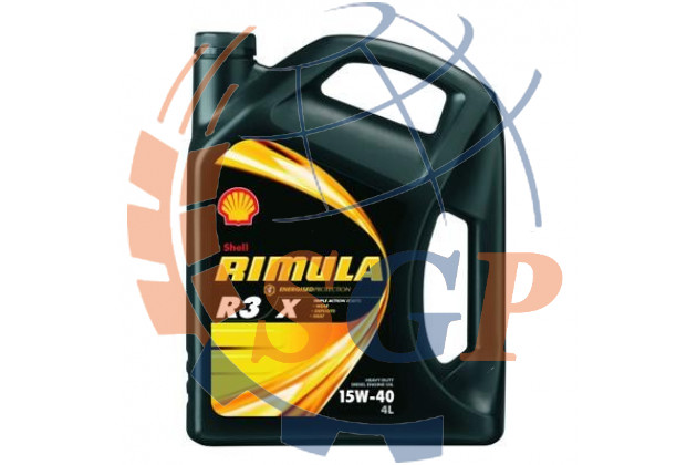 Масло Shell Rimula R3X 15W40 /4L