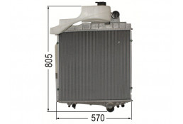 AL157249 Радиатор с расширительным бачком John Deere